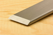 Ashley Iles 1 1/4"" Carbon Steel Skew Chisel close up