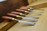 Ashley Iles Mk2 Bevel Edged Cabinetmakers Chisels Set of 6