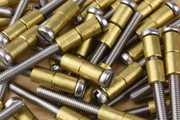 Loveless Bolts - Stainless Bolt - Brass Nut 6.35mm