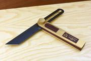Marples Rosewood Sliding Bevel, Brass Faced 9"