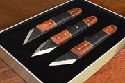 Luban 3 Piece Marking Knife Set in box