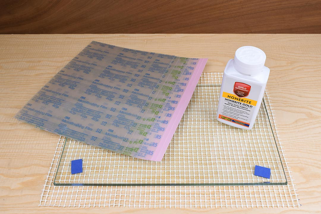 Taytools Float Glass Plates - 2 Piece Set 5/16 X 3-1/4 X 8-1/4 For Scary Sharp Sharpening