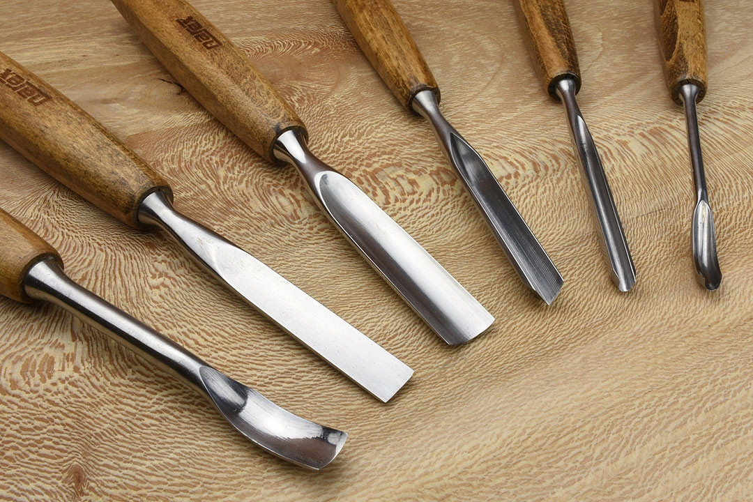 Narex Profi Carving Chisel Set of 6 for woodworking