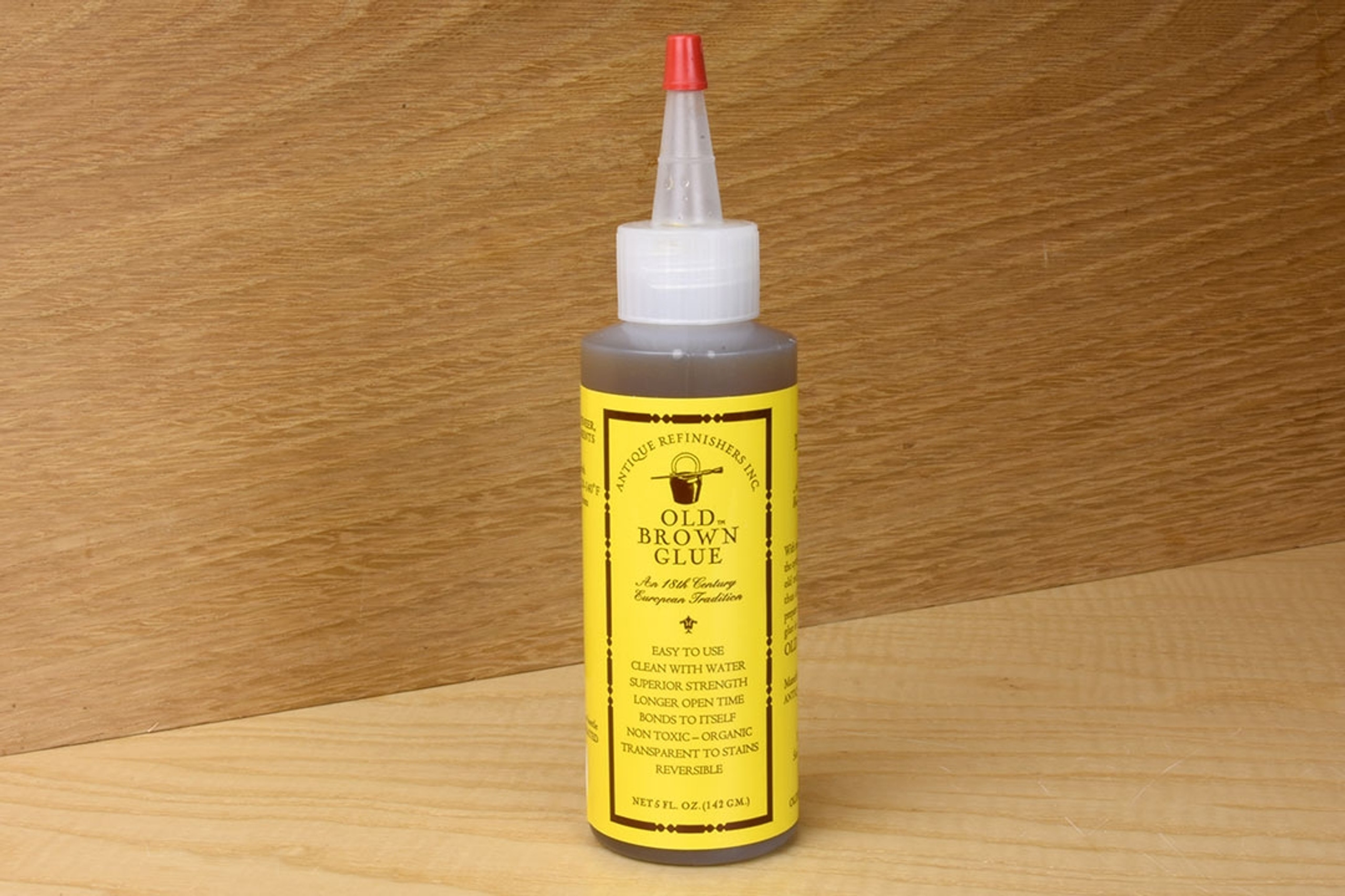 Old Brown Glue is the original liquid hide glue