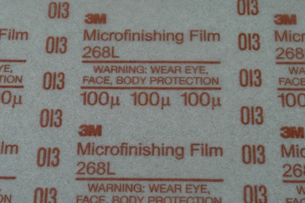 3M Microfinishing Film