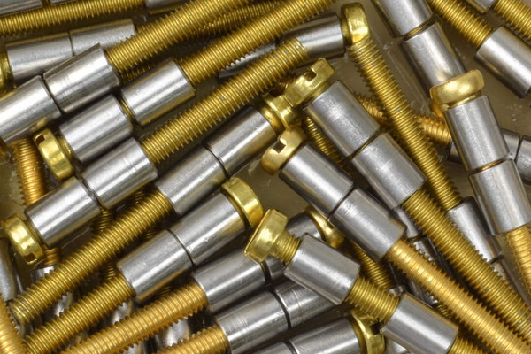 Loveless Bolts - Brass Bolt - Stainless Nut 6.35mm