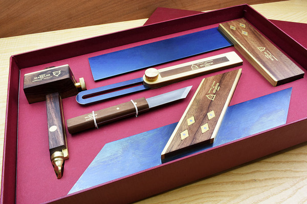 Marples Trial 1 Rosewood boxed set - open