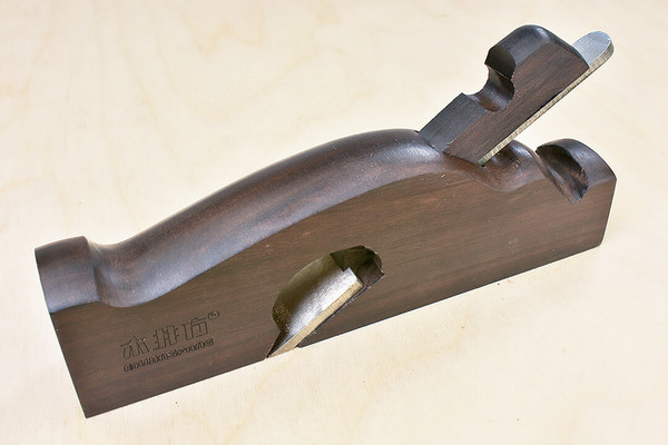 Mujingfang Ebony Curved Top Profile Rebate Plane 150mm