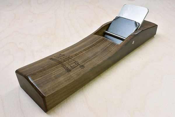 Mujingfang Taiwanese Style Curved Top Profile Ebony Plane with HSS blade 245mm