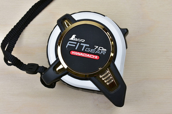 Shinwa Fit Gear Kiwadachi Tape Measure  7m/25mm with Magnetic Holder main view
