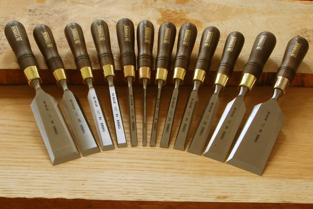 Narex HSS LINE Profi 5-Piece Woodturning Chisel Set - High Speed Steel With Beech Handles