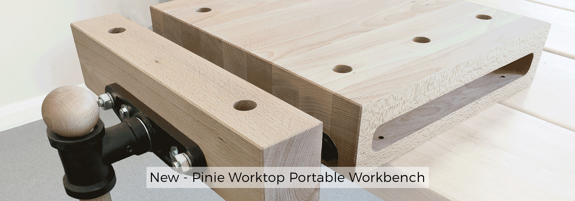 Pinie Workbenches and Wooden Tools