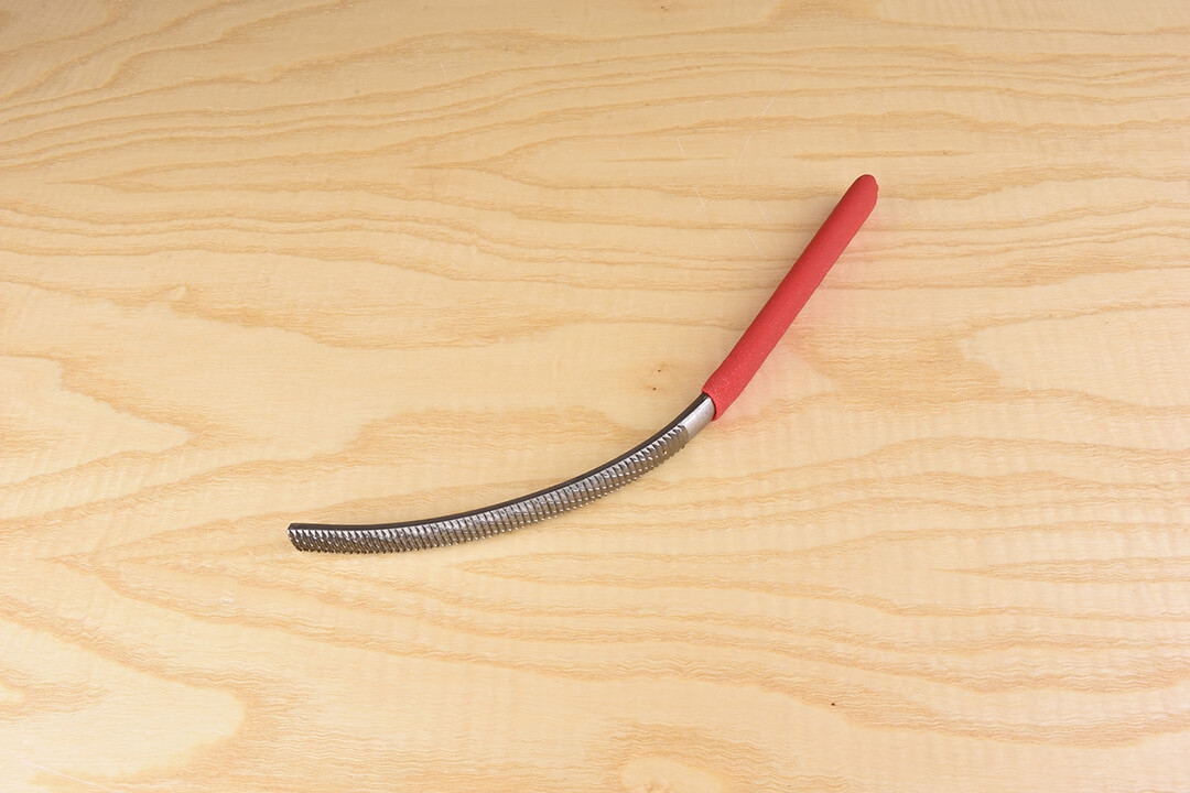 Iwasaki 150mm Half-Round Fine Cut File - Smooth Cutting Wood & Plastic File With Safety Edges