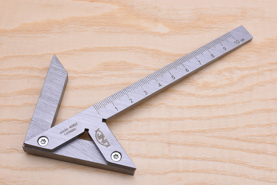 3-Inch Center Square Tool – Machinist Centering Finder Gauge (BLUEFOX Steel)