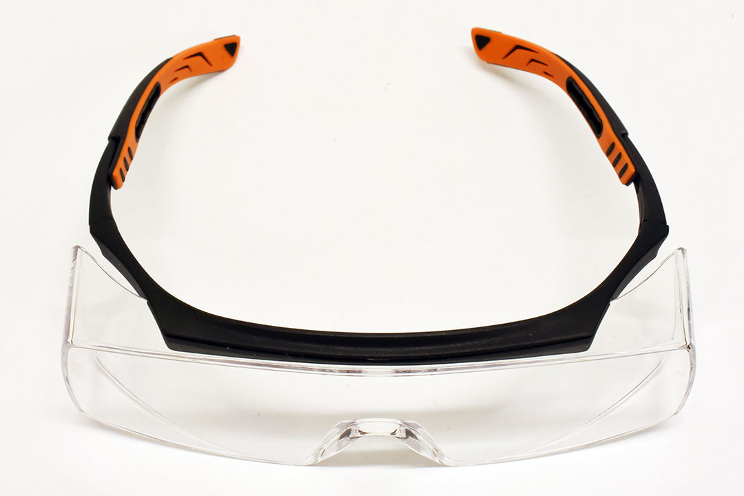 Univet Goggles to Glasses 5X1 Safety Spectacles Convertible Anti-Fog/Scratch e