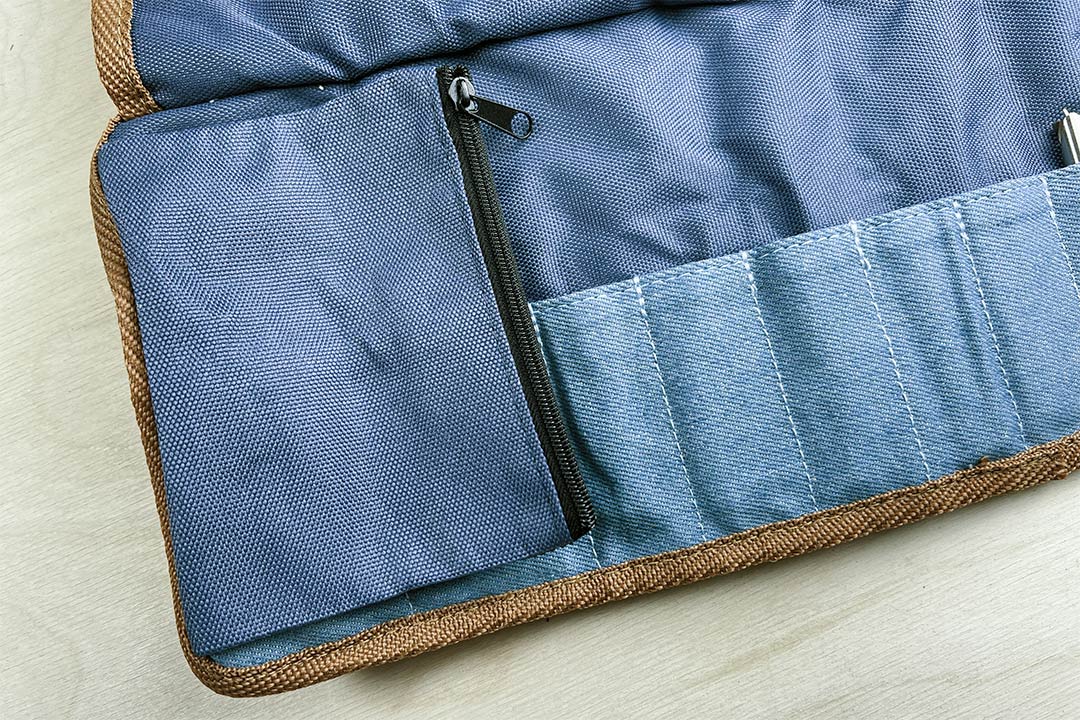 FTM袋 スターエム Drill Roll Bag ロール式 デニム素材 開口660×380mm No
