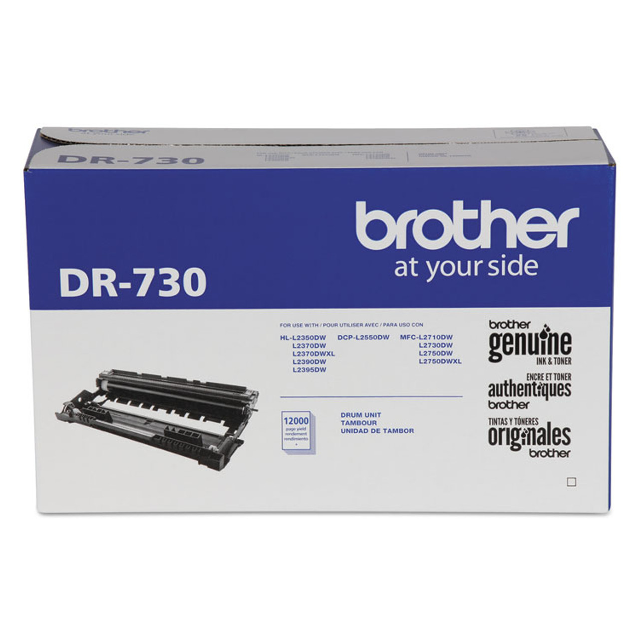 Brother DR730 Black Drum (Standard Yield)