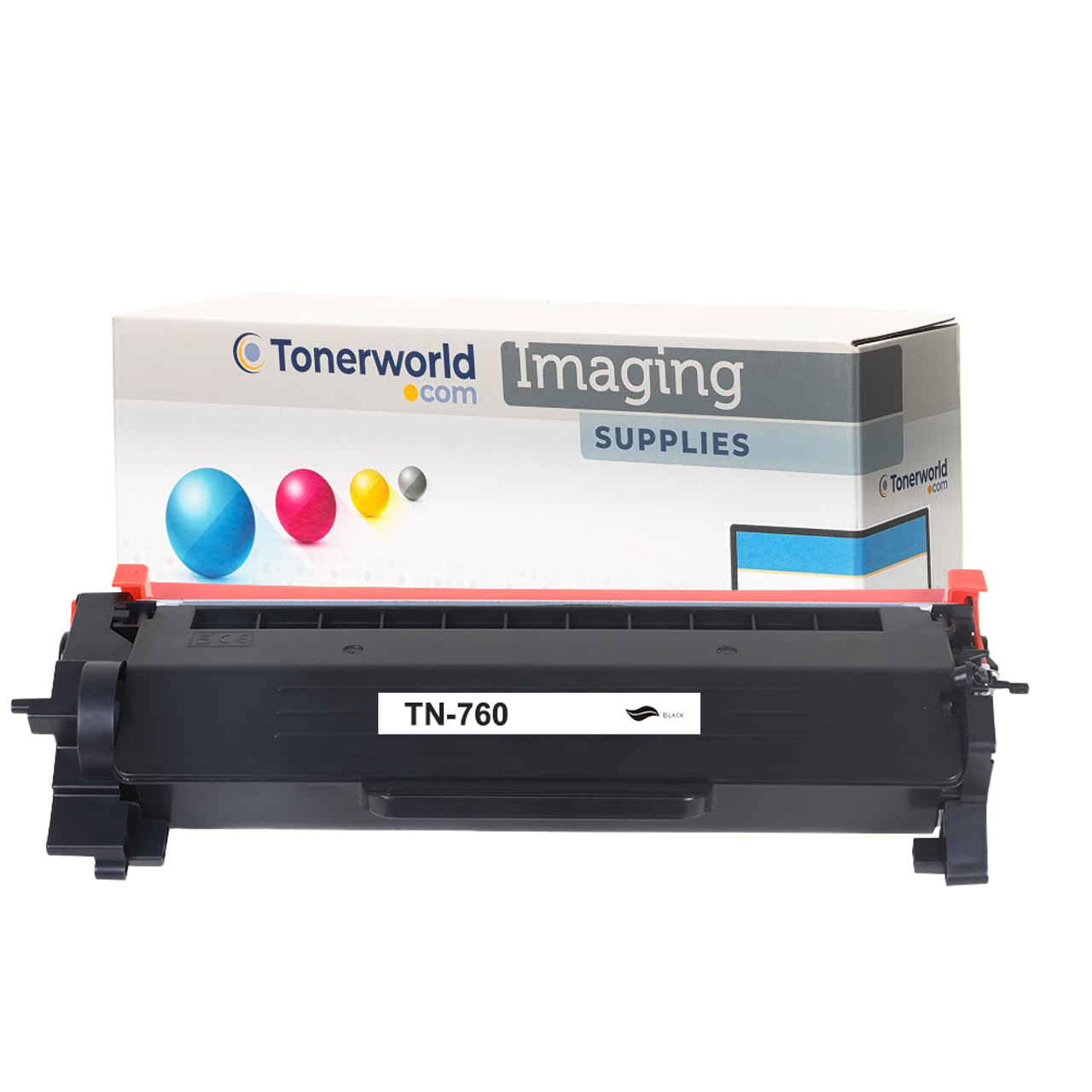 TN760 Toner for Brother Printer Toner TN-730/TN-760 Compatible Replacement  for Brother TN760 TN 760 TN730 TN-760 Toner Cartridge Black High Yield for
