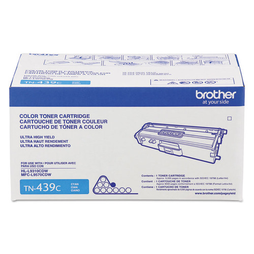 Brother TN439C Cyan Toner (High Yield)