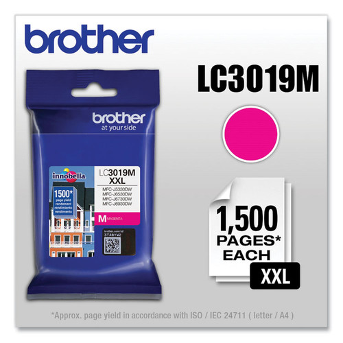 Brother LC3019M Magenta Ink (Extended Yield)