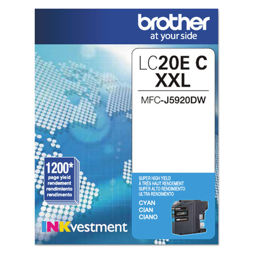 Brother LC20EC Cyan Ink (Extended Yield)