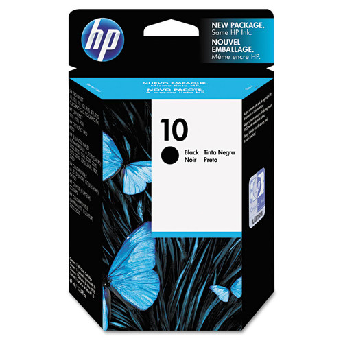 HP 10 HP C4844A Black Ink Cartridge