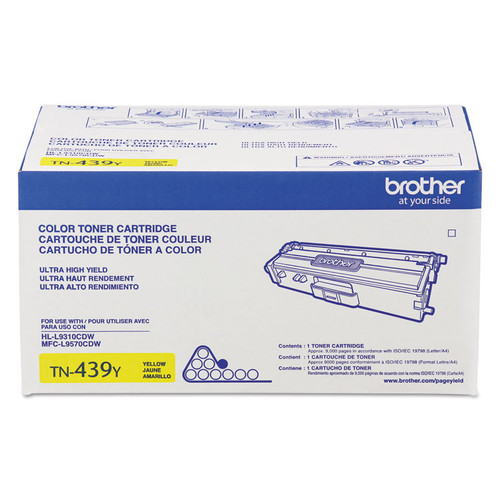 Brother TN439 Cyan, Yellow, Magenta Toner Pack (High Yield) 3 Pack