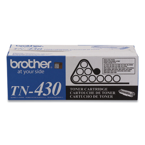 Brother TN430 Black Toner (Standard Yield) 2 Pack