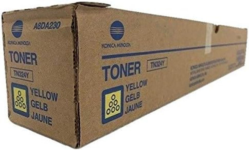 Konica Minolta TN-324Y Original Toner Cartridge - Yellow