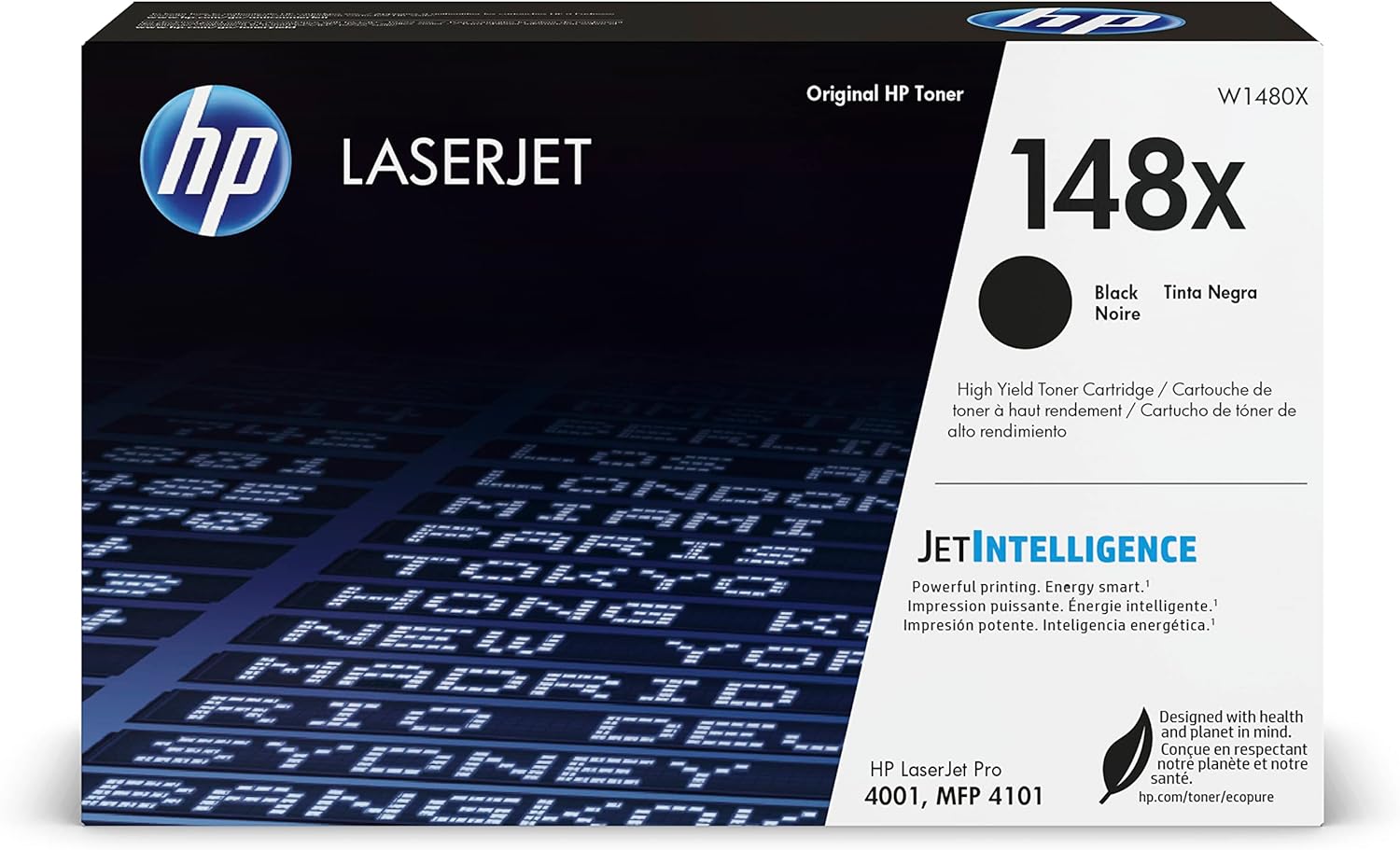 HP Original 148X Black Laserjet Toner Cartridge | This Cartridge
