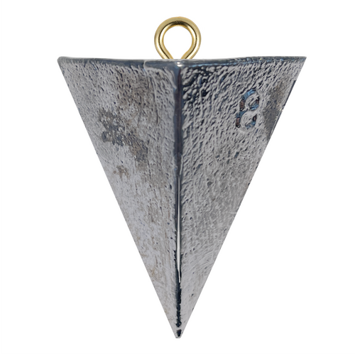 2 oz Pyramid Sinkers (Powder Coated or Plain Lead)