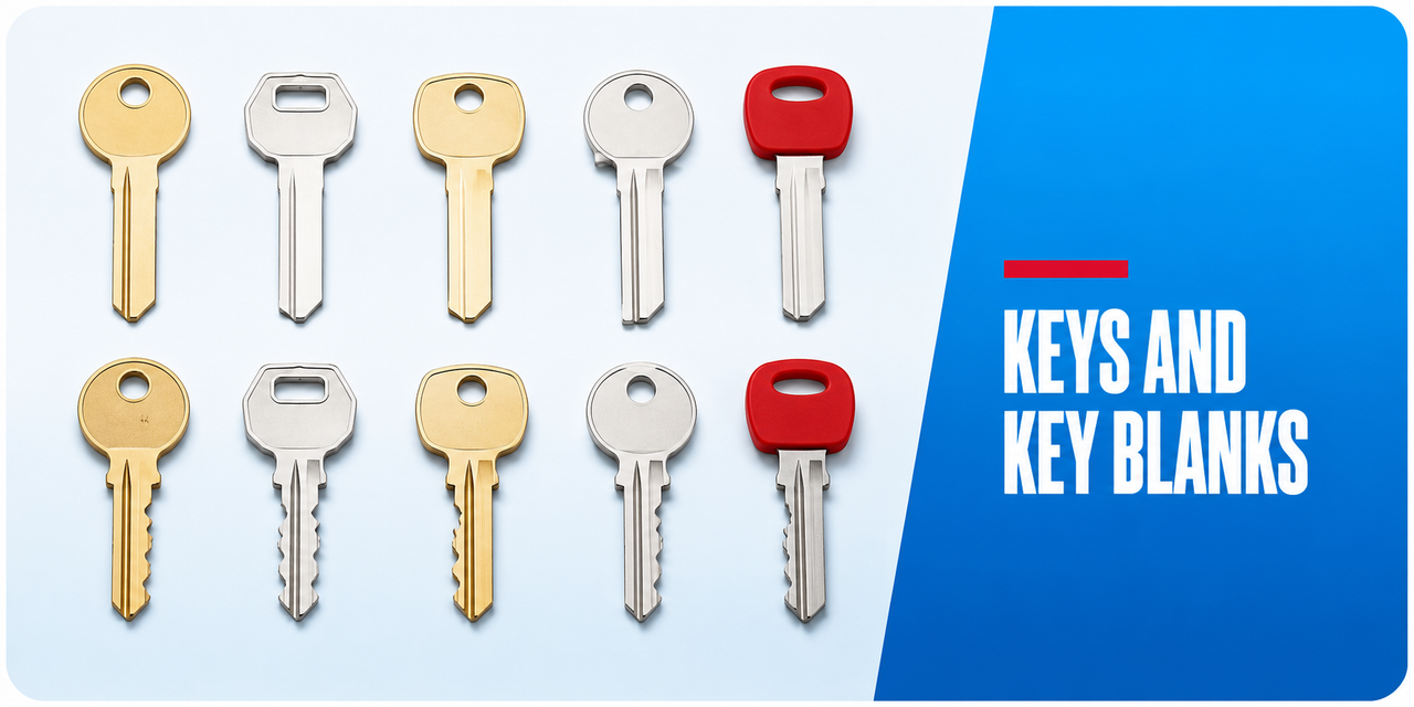 Keys and Key Blanks for Smart Locks