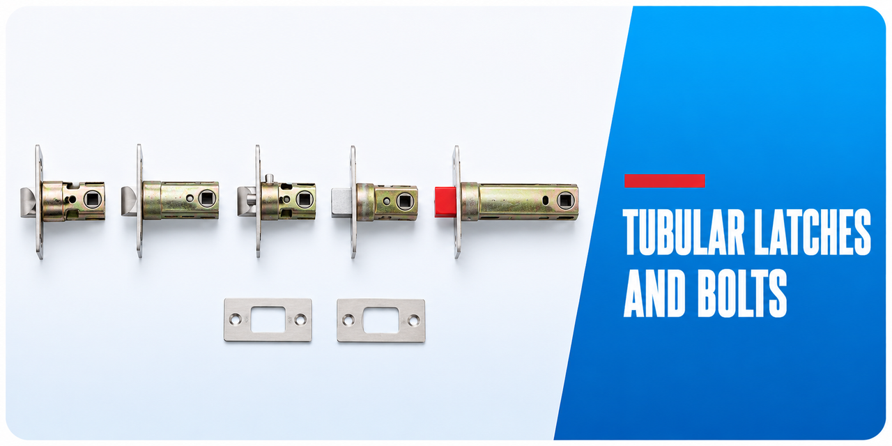 Tubular Latches/Bolts for Smartlocks