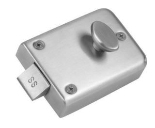 Zanda 10432.SS - Rim Night Latch, Concealed Fix