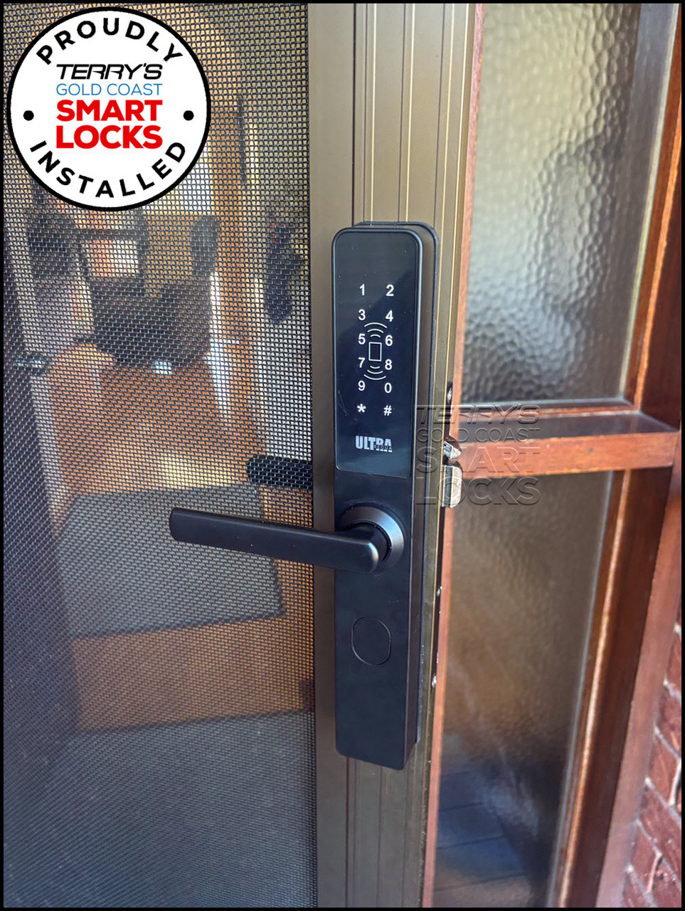 McGrath UltraSecua on security screen door