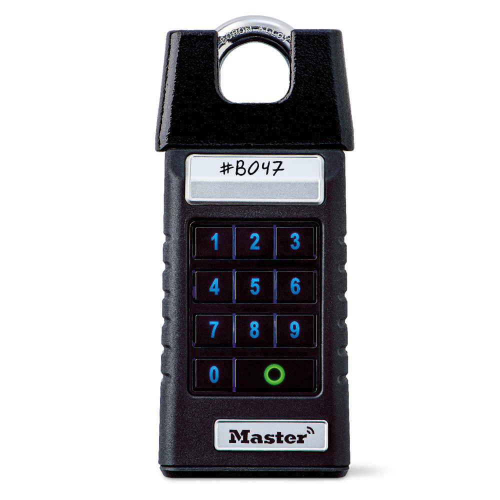 Master Lock 6400SHENT Pro Series Shrouded Shackle Bluetooth Padlock