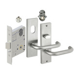 Dormakaba MS2602 Classroom Lock Kit with 6600 Square End Plate Furniture and Cam