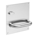 Kaba Furniture Plate with Lever #20 - Satin Stainless Steel