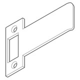 Legge Long Lipped Strike 990 LL - Satin Chrome