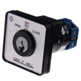 LIW Key Switch Ezy - Black / Silver