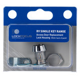Lock Focus Barrel Exchange Camlock - Silver