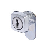 Lock Focus Cam Lock Non Stamped Square - Silver