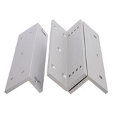 LOX L&Z Bracket For Electro Magnetic Lock - Silver