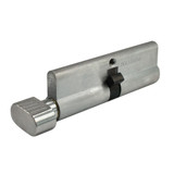 Protector Euro Single Cylinder and Turn with Fixed Cam LW5 Profile KA - Satin Chrome