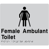 TTSM Sign Female Ambulant Toilet