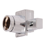 Lock Focus Barrel Exchange File Cabinet - Silver