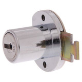 Lock Focus Drawer Lock Oval - Silver