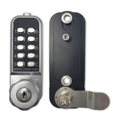 BORG Mechanical Digital Cam Lock For Cabinet Door With Key Override and Easicode Pro