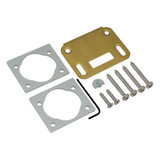 Brava OL Cupboard Latch Lock (Locking Up/Down/Left/Right) Less Cylinder