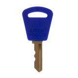 Lock Focus Barrel Exchange R2 Assembly Key - Blue